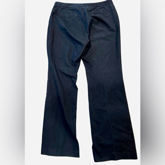 Halogen Women Pants Taylor Fit High Rise Pants Trousers Dark Blue Size 16 - Picture 5 of 14